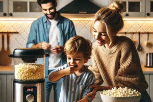 Read more about the article Mastering the Kitchen: Teaching Life Skills to Kids with the DASH No-Oil Hot Air Popcorn Maker